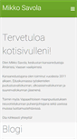 Mobile Screenshot of mikkosavola.fi